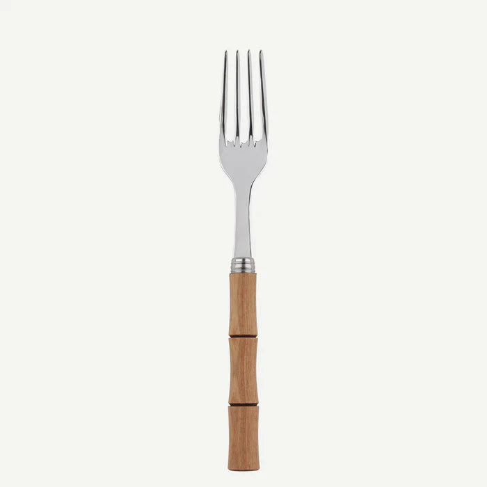 Bamboo / Dinner Fork / Light press wood