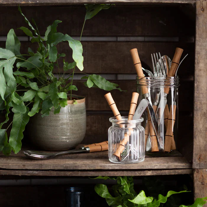 Bamboo / Dinner Fork / Light press wood