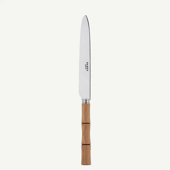 Bamboo / Dinner Knife / Light press wood