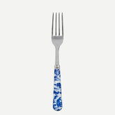 Toile de jouy / Salad Fork / Blue