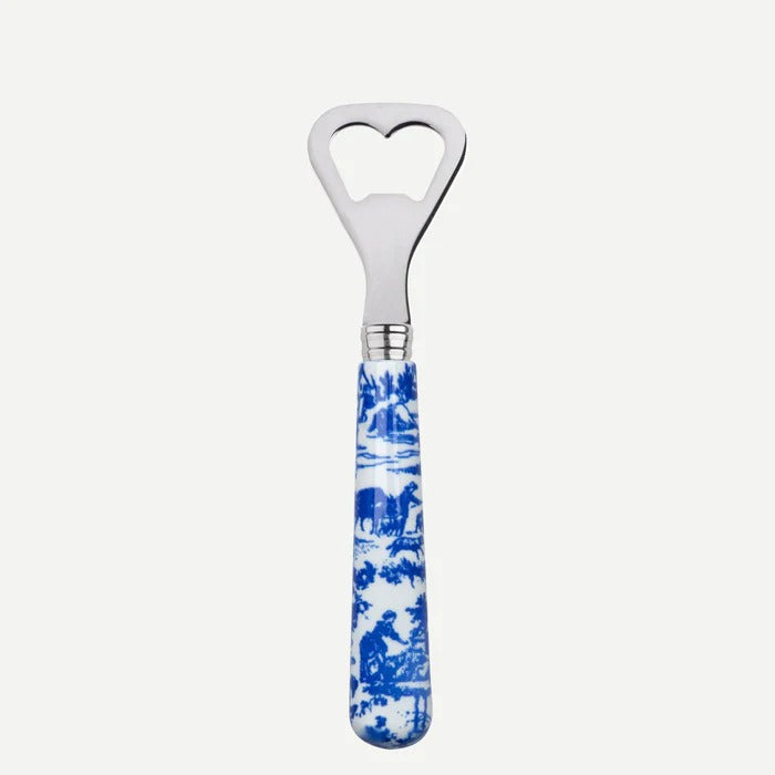 Toile de jouy / Bottle Opener / Blue