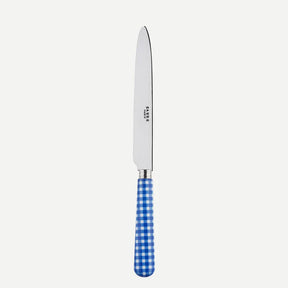 Gingham / Dinner Knife / Lapis Blue