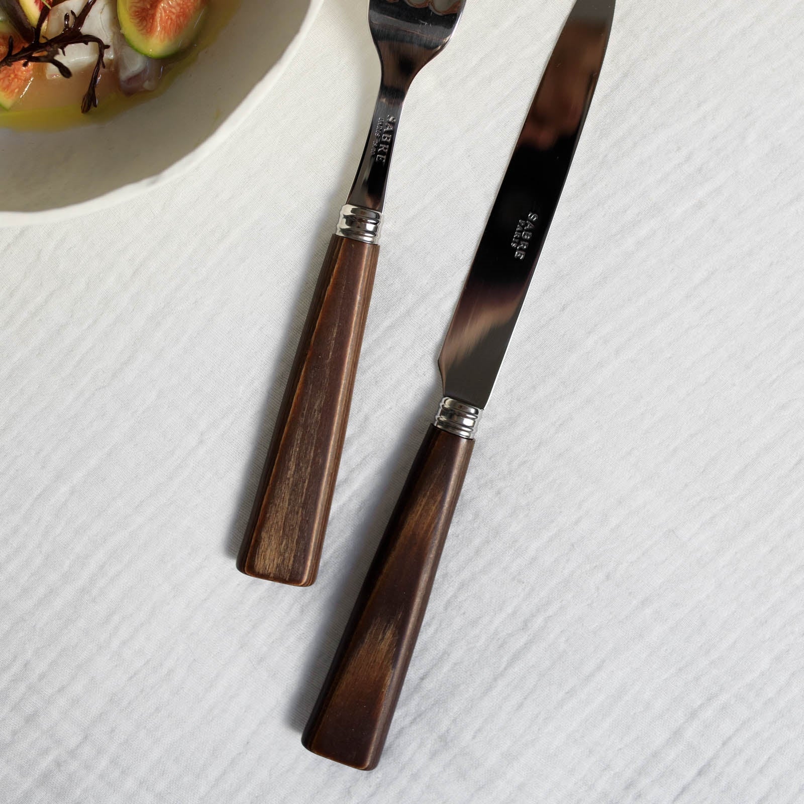 Nature / Dinner Knife / Light Press Wood