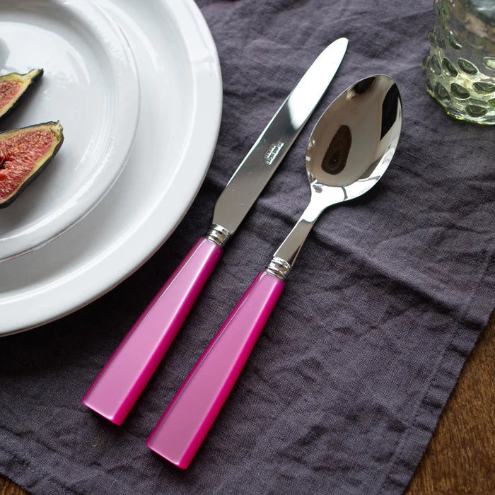 Icône/ 5 pieces cutlery set / Pink