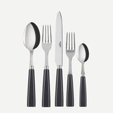 Icône/ 5 pieces cutlery set / Dark Grey