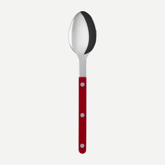 Bistrot Shiny Solid / Soup Spoon / Burgundy