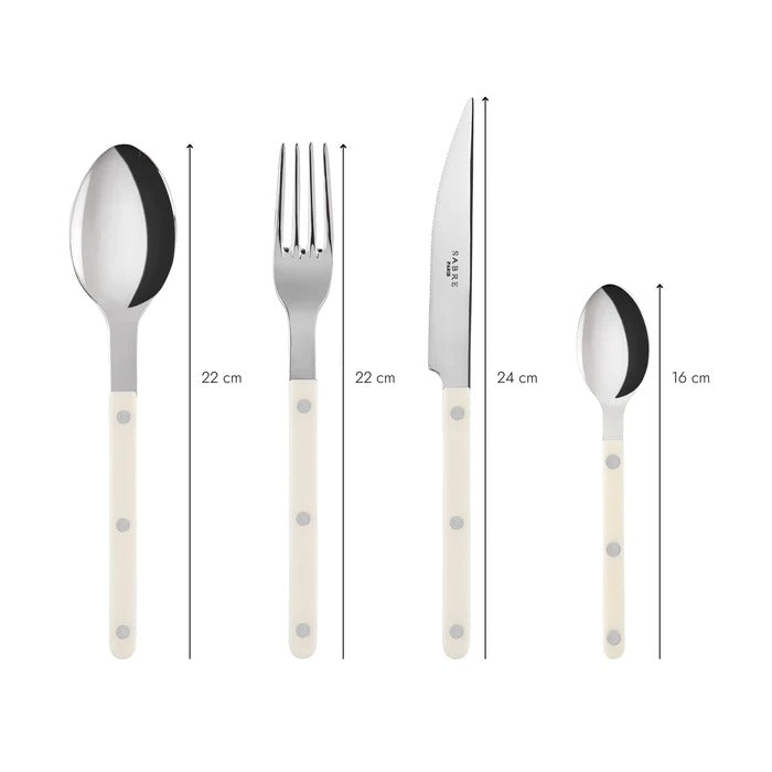 Bistrot Shiny Solid / Dinner Fork / Ivory