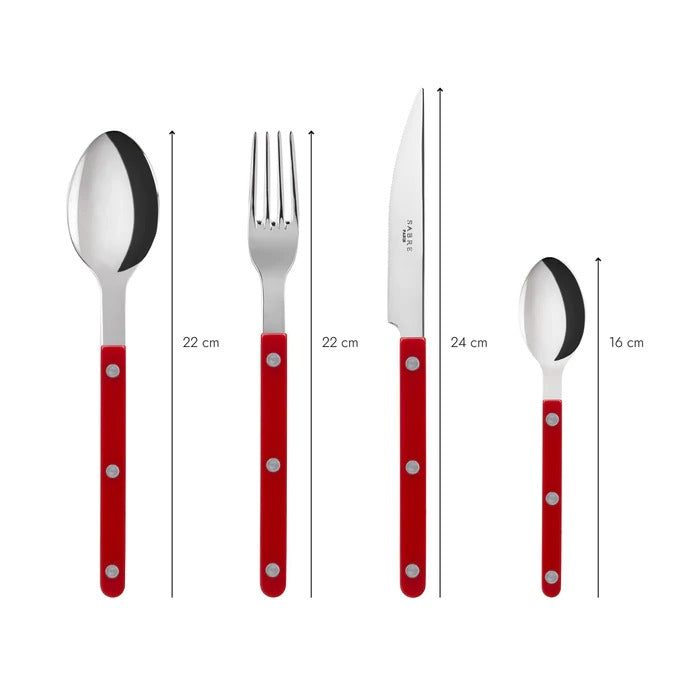 Bistrot Shiny Solid / Dinner Fork / Burgundy