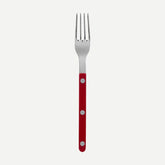 Bistrot Shiny Solid / Salad Fork / Burgundy