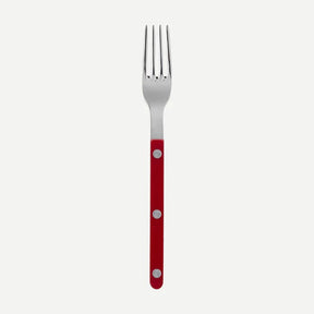 Bistrot Shiny Solid / Salad Fork / Burgundy