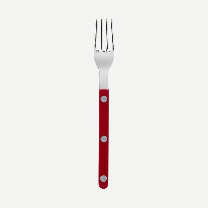 Bistrot Shiny Solid / Snack/Cake Fork / Burgundy