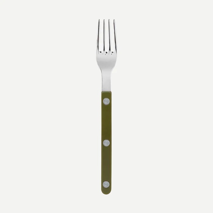 Bistrot Shiny Solid / Snack/Cake Fork / Green Fern