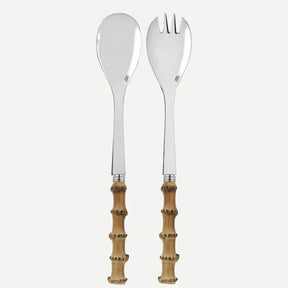 Panda / Salad cutlery set / Bamboo